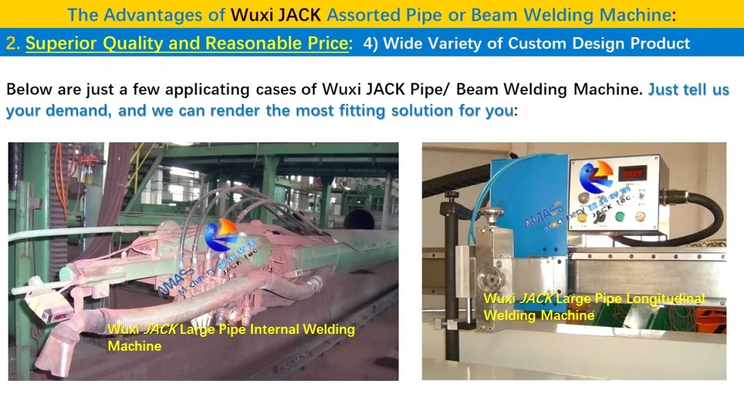 Automatic Pipe Flange Welding Weld Machine Equipment Internal External Longitudinal Circumferential Seam