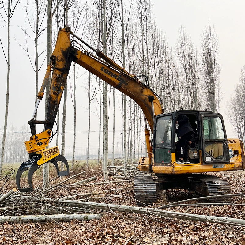 Excavator Spare Parts Manual Log Wood Shear Wood Cutter