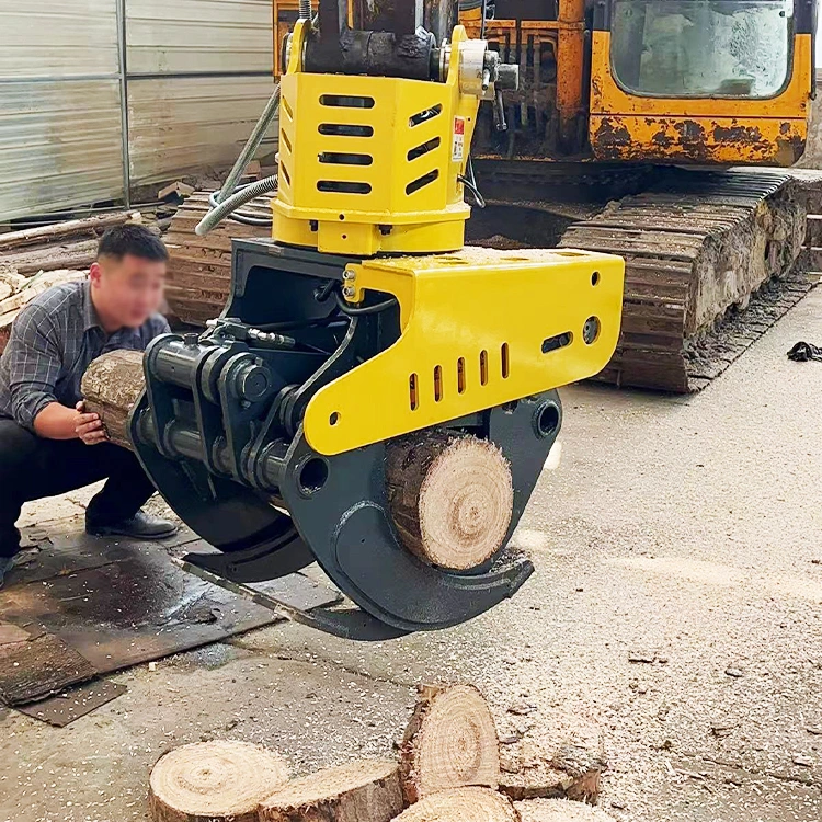 Excavator Spare Parts Manual Log Wood Shear Wood Cutter