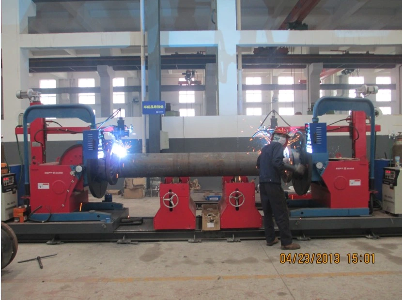 Automatic Pipe Flange Fit-up and Welding -All in One Machine