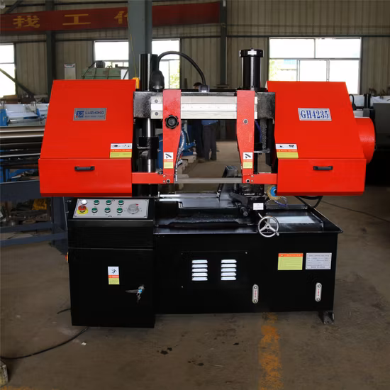 GH4235 Double Column bandsaw Metal Cutting Horizontal Band Sawing Machine